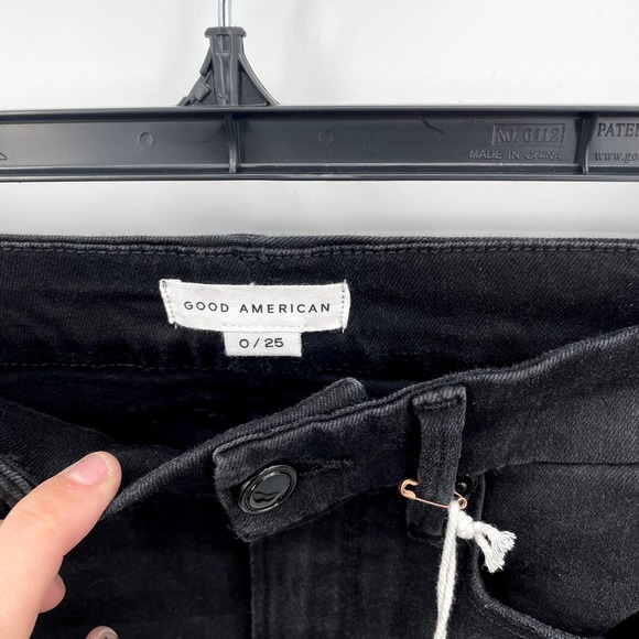 Good American | NWT Good Legs Step Fray Hem Denim // 0 - Picture 7 of 9
